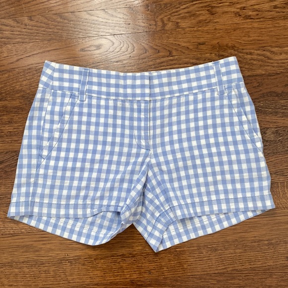J. Crew Pants - Gingham Check Shorts